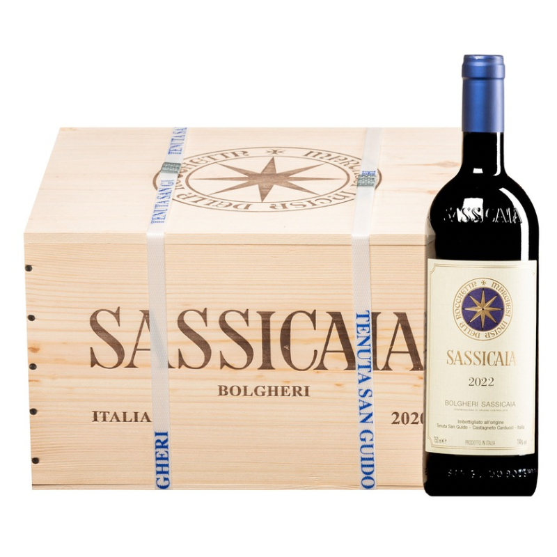 Casse Sassicaia 2022 | Tenuta San Guido - BL Beverage