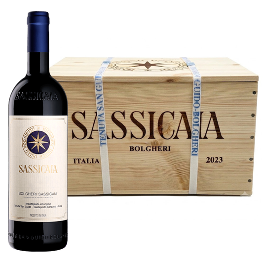 Sassicaia cassa 2023 | Tenuta San Guido